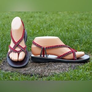 Woven Flat Sandals